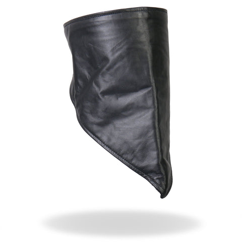 Black Neck Warmer with Fleece Lining