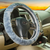 Sheepskin steering wheel cover