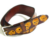 1 1/2" Belt- SKULL