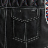 CAPTAIN PERFORATED MEN'S MOTERCYCLE LEATHER VEST