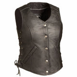 Honey Badger Leather Vest