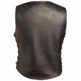 Honey Badger Leather Vest
