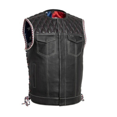 Captain Men's Motorcycle Vest