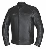 Padded Leather Jacket 6944