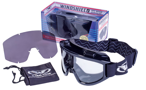 Windshield Off-Road Goggles Kit