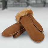 Yukon Sheepskin Mittens 9350-STONEY