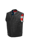 Born Free Motorcycle Leather Club Vest