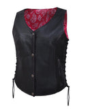 W Deluxe Paisley Liner Vest 6890