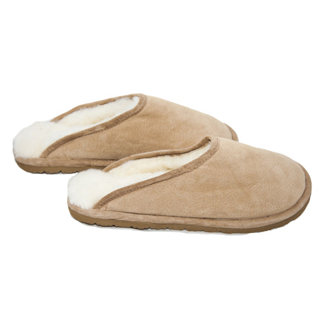 Men's Sheepskin Scuff Slippers