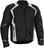 Firstgear Mesh Tex Jacket Black Front